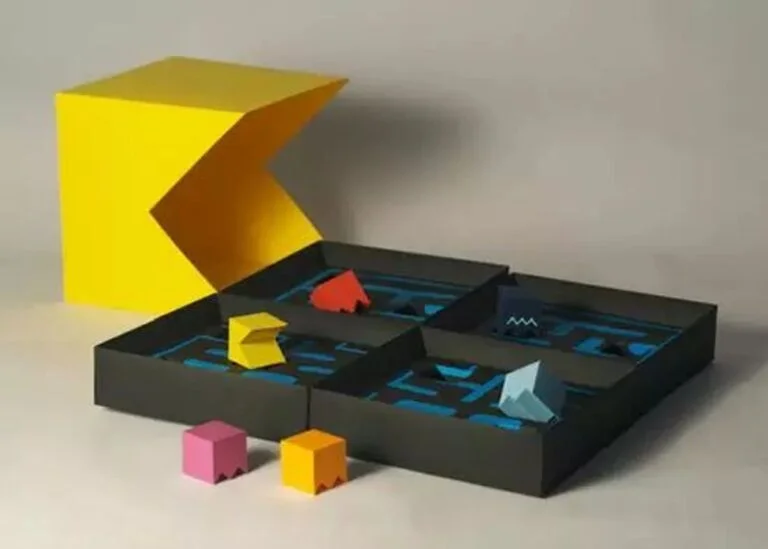 Brinquedo de embalagem Pacman