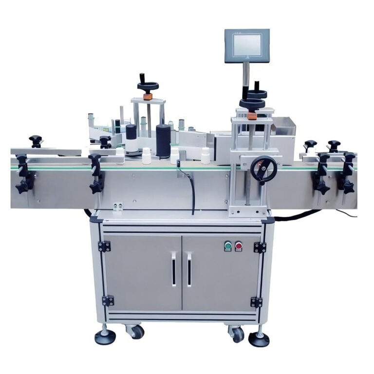둥근 병 라벨링 기계